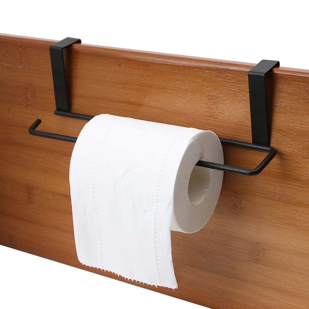 1 PCS Home Organizer Shelf Toilet Towel Holder