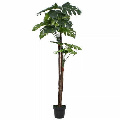 Artificial Monstera Plant with Pot 51.2" Green