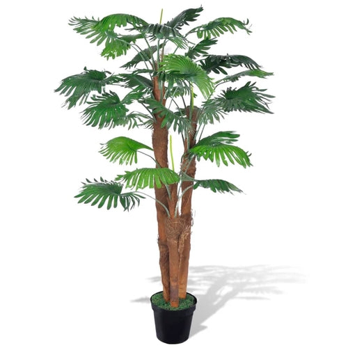 Artificial Palm Tree with Pot 99.6" Green