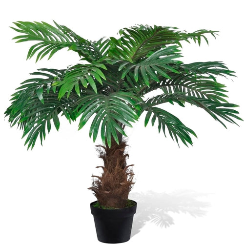 Artificial Palm Tree with Pot 99.6" Green