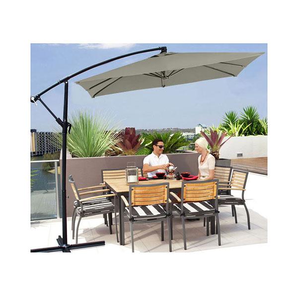 Milano Outdoor Umbrella Cantilever Garden Deck Patio Shade