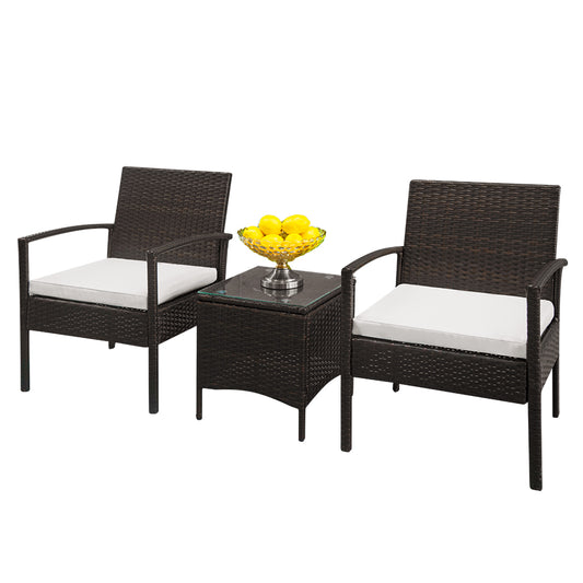 Home Garden Furniture Coffee Table Rattan Sofa Set